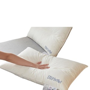 Coussin d'hôtel Star, 1,1-2 Jin, doux, rectangulaire, soutien du cou, blanc, pour la maison et le dortoir - Product Image 5