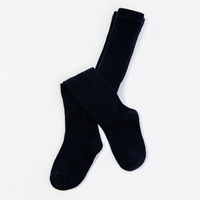 En gros 3 paires/paquet 1-8y bébé coton collants enfant filles côtelé collants blanc noir gris vin rouge