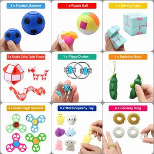 Customizable Silicone for Pop It Crochet Fidget Toy Sensory Bubble Push <b>Pad</b> 35pcs Bulk Adult Fidget Oyuncak Novelty Gag Toys - Product Image 5
