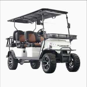 6 Seater Electric <b>Golf</b> Cart with Lithium Battery 24km/h Max Speed & 300kg Load Capacity-Wholesale for Sale - Product Image 1