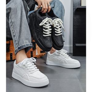 Chaussures plates pour hommes en gros, baskets décontractées, chaussures de skate, chaussures de course pour hommes, confortables et respirantes avec boîte - Product Image 2