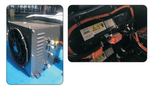 Système de refroidissement indépendant Brogen 8KW avec entrée DC400-750V et réfrigérant R134a/R410a pour batterie lithium-ion de bus et camion - Product Image 3