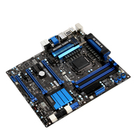 Carte mère MSI Z77A-GD80 d'occasion, prend en charge les processeurs Intel Core i7 / i5 / i3 / Pentium de 3e génération avec un bloc de base de 100 MHz et 32 Go de mémoire