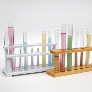 Ống thủy tinh borosilicat hình trụ đáy phẳng/tròn dùng trong dược phẩm, có thể tùy chỉnh, kèm nắp đậy bằng nút chai - Product Image 6