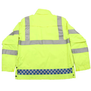 Offre Spéciale visibilité personnalisée jaune vif réfléchissant les travailleurs de la route veste de sécurité à manches longues - Product Image 5