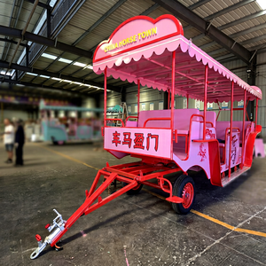 Carroza Eléctrica Turística ZOWN con 2 Años de Garantía para Parques y Atracciones Turísticas - Product Image 1