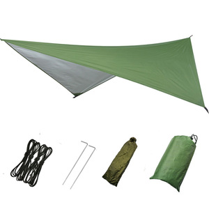 Lona Triangular para Exteriores, 230x140cm, Impermeable, Protección Solar, para Camping, Playa, Ligera, de Poliéster - Product Image 1