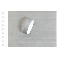 Bracelet Tyvek jetable personnalisable pour la santé, imprimable, étanche, simple, ultraléger, résistant aux déchirures, durable, souple, fin, blanc vierge