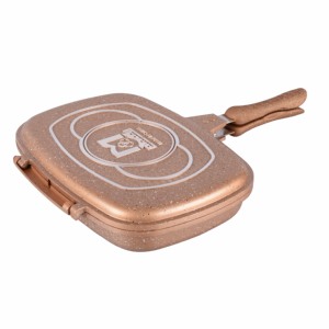 Sartén Cuadrada <span class=keywords><strong>de</strong></span> Aluminio <span class=keywords><strong>de</strong></span> Alta <span class=keywords><strong>Calidad</strong></span> Antiadherente <span class=keywords><strong>de</strong></span> Doble Cara - Product Image 3