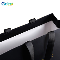 Sac de shopping de luxe en carton blanc, robuste, réutilisable, écologique, biodégradable, finition mate/brillante, avec logo personnalisé en relief