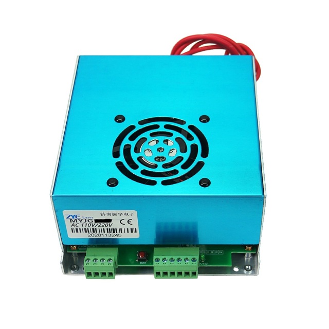 Real Capacity PSU CO2 Laser Power Supply Supplier for CO2 Laser Engraving Cutting Machine MYJG 40W 50W 60W 80W 100W 130W 150W