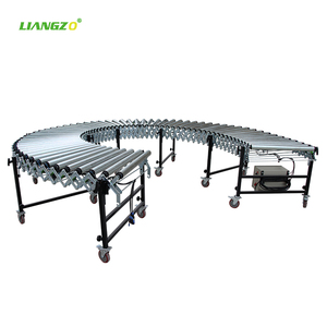 Depo lojistik için LIANGZO motorlu stor konveyör bant sistemi 220V/380V, maksimum yük 150kg, ayarlanabilir hız - Product Image 6