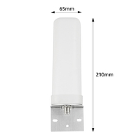 Antenne Cylindrique Directionnelle Verticale Étanche à Gain Élevé 5G 698-3800MHz pour Station de Base Extérieure avec Support Fixe GMS 4G LTE Cellulaire