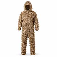 Tenue de camouflage infrarouge avec feuille 3D pour dispositifs de dissimulation