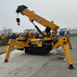 מנוף זחלילי מיני עכביש עם זרוע טלסקופית 1 טון למכירה - Product Image 5