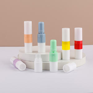 Campione gratuito 2 in 1 bastone per inalatore nasale tiralatte plastica PP tubo di imballaggio di colore personalizzato testa piatta a doppio uso Cannula nasale - Product Image 2