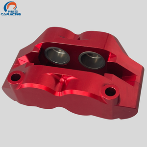 Nuevo Kit <span class=keywords><strong>de</strong></span> Caliper <span class=keywords><strong>de</strong></span> <span class=keywords><strong>Freno</strong></span> <span class=keywords><strong>de</strong></span> Aluminio Anodizado Rojo <span class=keywords><strong>de</strong></span> Alto Rendimiento OEM Caracing <span class=keywords><strong>de</strong></span> 4 Pistones - Certificado ISO9001 con 1 Año <span class=keywords><strong>de</strong></span> Garantía para Uso en Carretera - Product Image 6