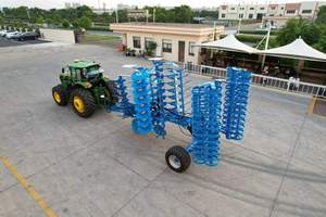 공장 직접 판매 농업 기계 1BYQB-600 경작 농장 용 유압 접이식 전동 디스크 해로우 - Product Image 2