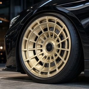 Rines Forjados Trurim Gold Deep Lip Web Directional de 18 19 20 21 22 23 Pulgadas 5x112 5x114.3 5x120 para Audi A4 A5 S4 S5 RS5 Sport - Product Image 1