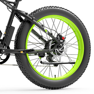 For XC4000 <b>Electric</b> <b>Bicycle</b> 48V 1000W <b>Motor</b> 17.5Ah Battery 26x4.0 Thick Tires - Product Image 4