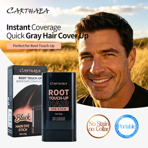 En stock – Bâton de teinture capillaire imperméable pour retouche rapide des racines, couvrant temporairement les cheveux gris et blancs - Product Image 5