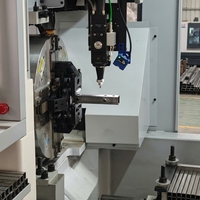 Mesin Pemotong Tabung Laser Serat CNC 5-Axis Presisi Tinggi untuk Tabung Logam Tipis 10-20MM HIWIN AI/PLT/BMP/LAS