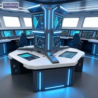 Système de secours de console d'opérateur maritime certifié ABS pour plateformes industrielles offshore et opération continue de navires
