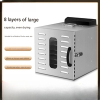 18 Lagen Gedehydrateerde Voedsel Dehydrator Fruit Droger Ananas Draak Gedroogde Vis Pet Food Drogen Gember Dehydrator