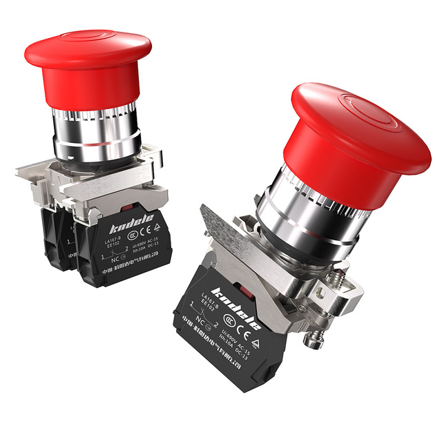 Customized Button Switch XB2-BT45 Metal Series Push-pull Emergency Stop Button 380VAC Waterproof Button Switch