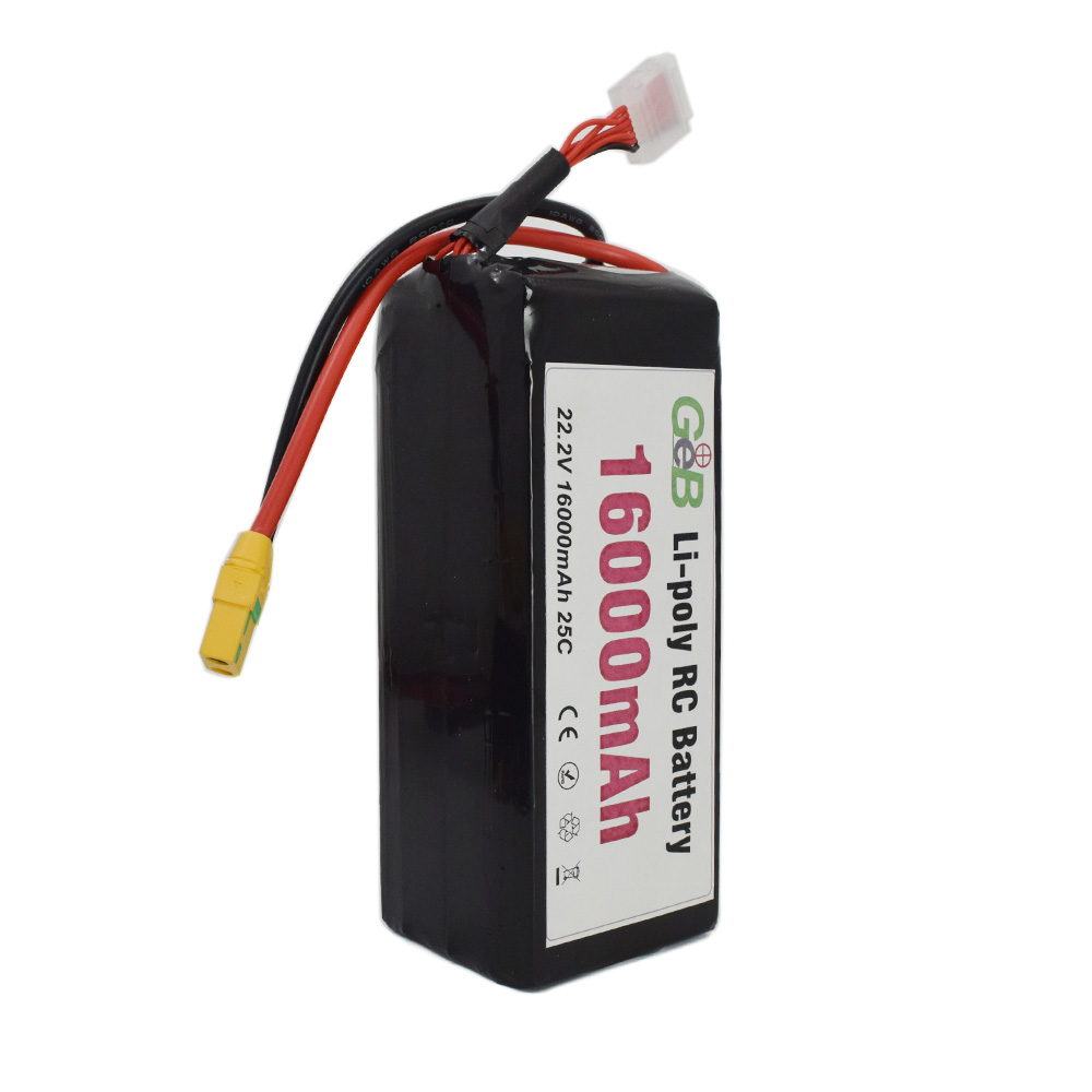 25C RC Drone Battery - 22.2V 16000mah High Performance