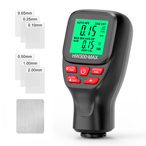 HD-Display HW300-MAX Lack beschichtung dicken messgerät 0-2000UM Autolack film tester Verzinkung mit hoch empfindlicher Sonde - Product Image 2