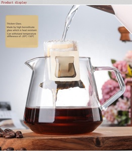 Servidor <span class=keywords><strong>de</strong></span> café <span class=keywords><strong>de</strong></span> vidrio transparente, 400ML, 650ML, gran oferta - Product Image 6