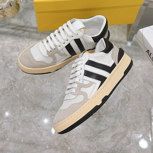 2021 신상 트렌디 고품질 통기성 봄 가을 야외용 남성 스니커즈 키높이 캔버스 갑피 - Product Image 1