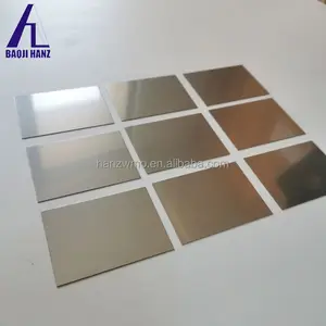 Galvanik için ucuz fiyat gümüş metal 1mm 2mm saf nikel levha