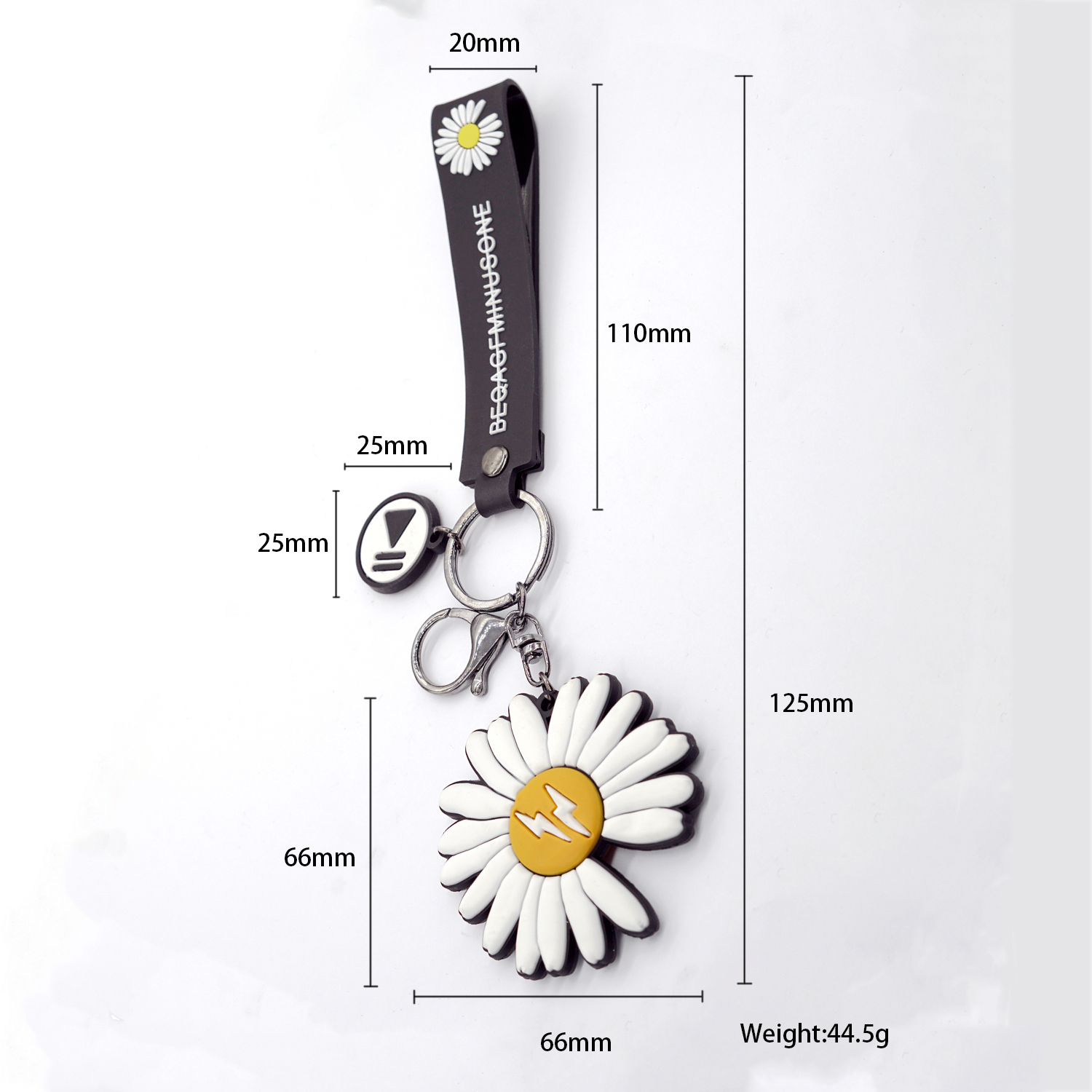 ★Archivepke★Mini daisy keyring★Silver spoon★韓国★大人気 ☆Archivepke☆Mini daisy keyring☆Silver spoon☆韓国☆大人気