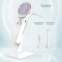 Endoscope portable Meiboyi HD à double écran avec Wi-Fi pour l'examen des oreilles et de la gorge des chiens et des chats, otoscope numérique pour la gorge