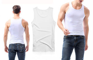 Canotte Elasticizzate in Bambù Ecologiche per <span class=keywords><strong>Uomo</strong></span>, Asciugatura Rapida, per Sport e Palestra, Vendita all'Ingrosso - Product Image 4