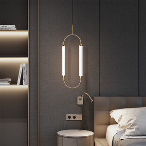 Modern Minimalist Designer Showroom Dining <b>Table</b> Set Pendant Light for Dining Room Study Bar Bedroom <b>Bedside</b>-Understated Luxury - Product Image 2