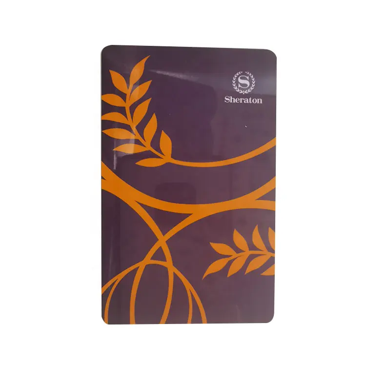 Produto quente Impressão personalizada RFID Smart Card MF ULT EV1 Hotel Porta Cartão Chave Cartões para controle de acesso