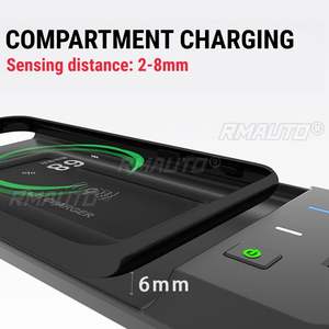 Cargador de 15W Compatible con Audi Q5 SQ5 2018-2020, Toma USB para Teléfono Móvil, Placa de Carga Inalámbrica para Coche, Modificación del Control Central - Product Image 2