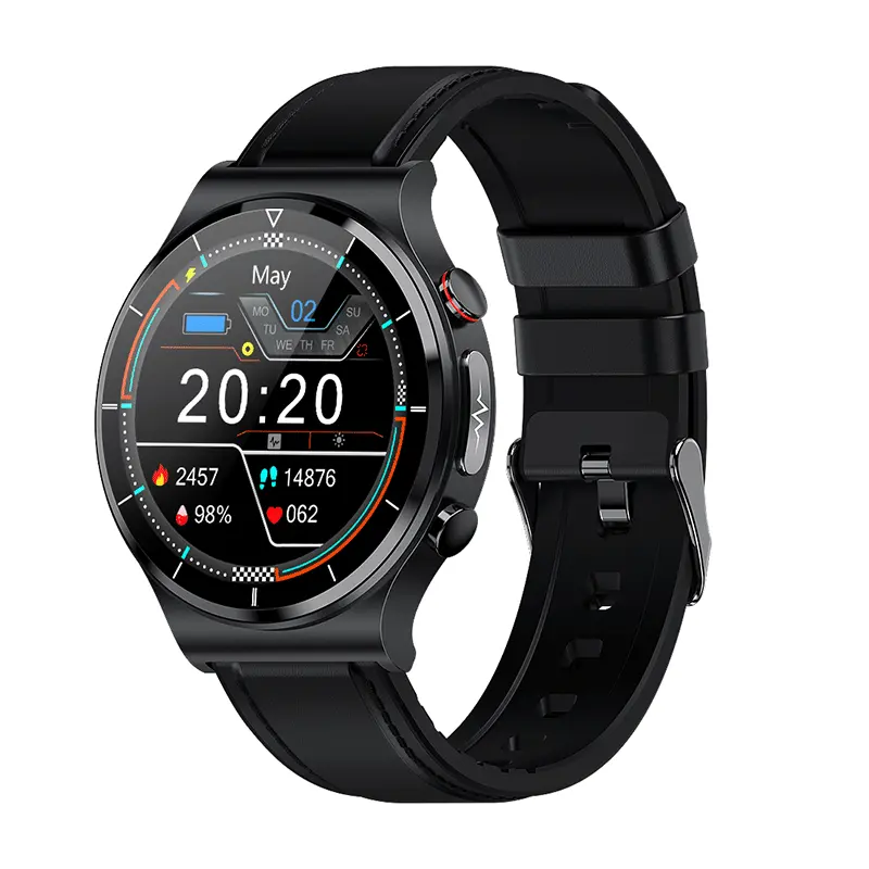 E88 Smart Watch Wireless Charging ECG+PPG ECG True Blood Oxygen Body Temperature Heart Rate Health Monitoring Smart Watch