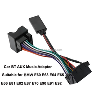 Adaptador de Música BT AUX para Automóvil, Precio de Fábrica, Gran Venta, Compatible con BMW E60 E63 E64 E65 E66 E81 E82 E87 E70 E90 E91 E92