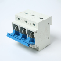 Disjoncteur miniature élargi sur rail série GSM GH3-125, interrupteur-couteau isolant à anneau de traction 100A-125A