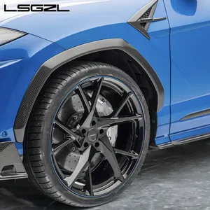 LSGZL Custom 15-24 26 Inch 5x114.3 5X130 6X139.7 Wheels Car Magnesium Wheels Rim For Mercedes Corvette Land Rover Rolls-Royce