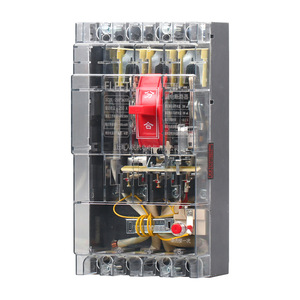 Disjoncteur différentiel à boîtier moulé Dz20le 4P 250A 400A 630A, boîtier transparent, dispositif de protection triphasé quatre fils - Product Image 2