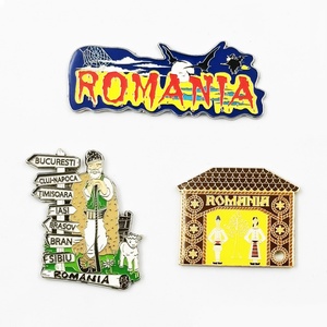 แม่เหล็กติดตู้เย็นโลหะเคลือบแข็งแบบกำหนดเองสำหรับขายส่งจากโรงงาน ออกแบบโลโก้ได้ ใช้เป็นของที่ระลึกสำหรับนักท่องเที่ยว - Product Image 4