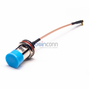 Conector <span class=keywords><strong>N</strong></span> impermeable a ángulo recto MMCX Plug RF Pigtail Cable,10cm, cable RG316, 50ohm - Product Image 5