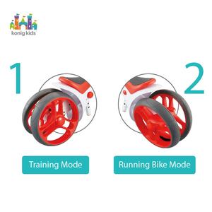 โรงงานผลิตจักรยานเด็ก Konig Kids ขายส่ง รถจักรยานทรงตัวสำหรับเด็ก คุณภาพสูง จักรยานทรงตัว 2 in 1 สำหรับเด็กเล็ก ล้อขนาด 12 นิ้ว - Product Image 3