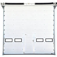 Puerta seccional industrial operativa de alta velocidad de 0,2-0,3 m/s con diseño antipellizco para uso en logística y almacén
