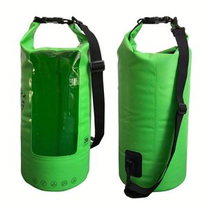 OEM ODM Acceptation Plusieurs Couleurs Avec Poche Étanche 500D PVC Matériel 15 Litres 20L Sac Sec Pour La Randonnée En Plein Air Prix Bon Marché - Product Image 5